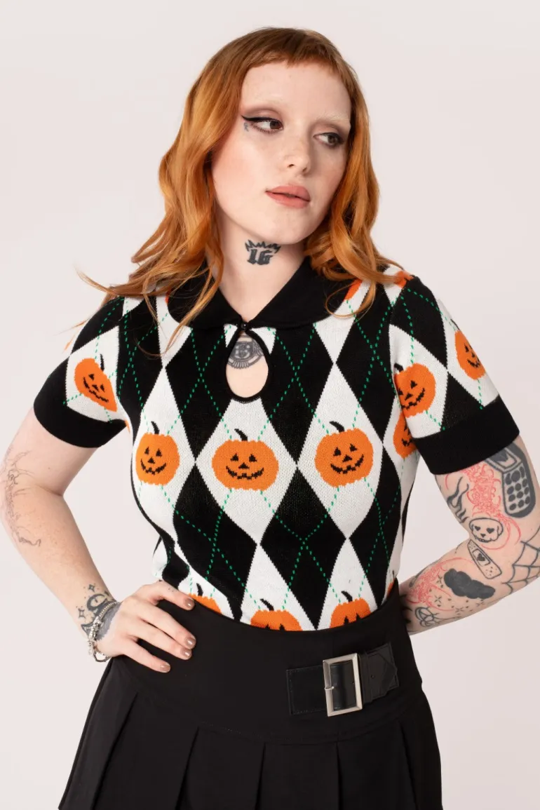 Pumpkin Head Top