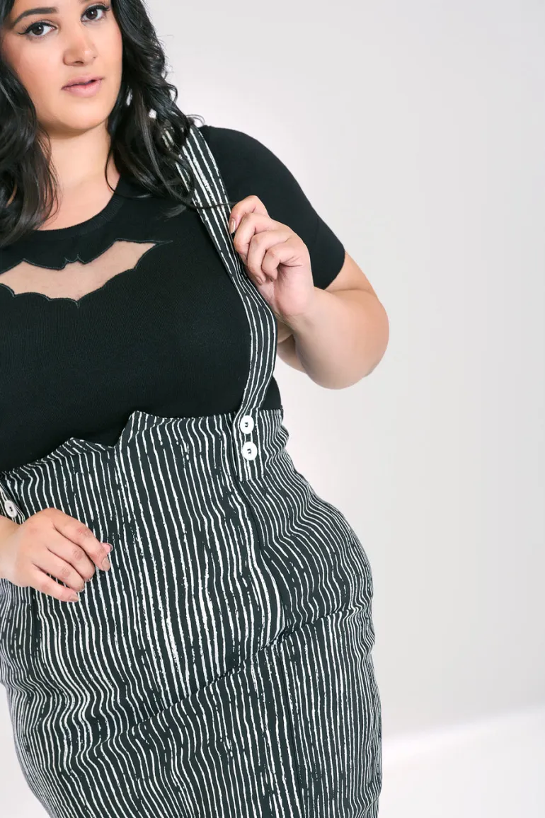Regan Pinafore Skirt