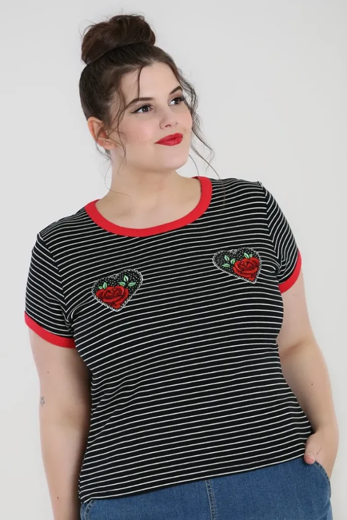 Rose Heart Top