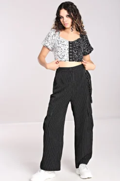 Safety Pin Crop Top