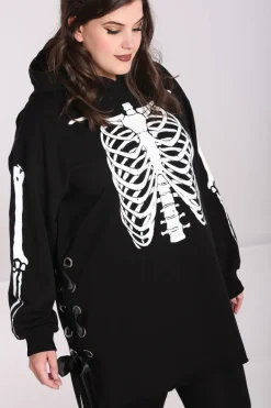 Skeleton Hoodie Dress