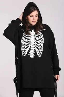 Skeleton Hoodie Dress