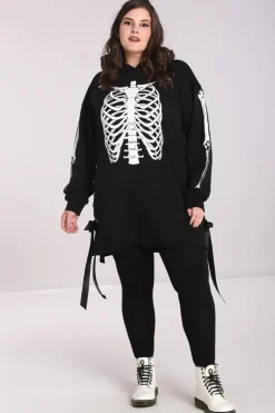 Skeleton Hoodie Dress