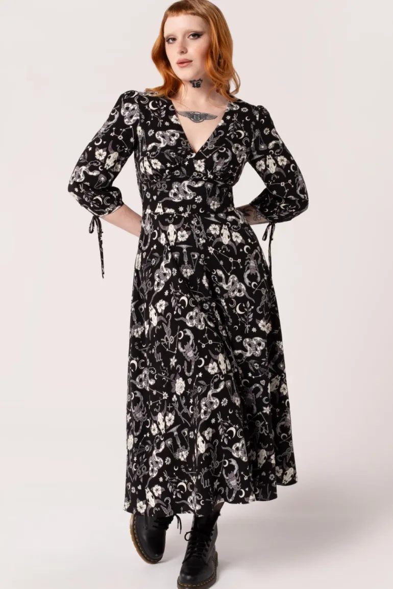 Star Sign Midi Dress