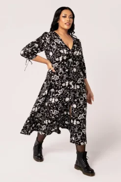 Star Sign Midi Dress
