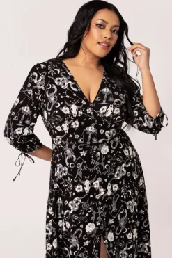 Star Sign Midi Dress