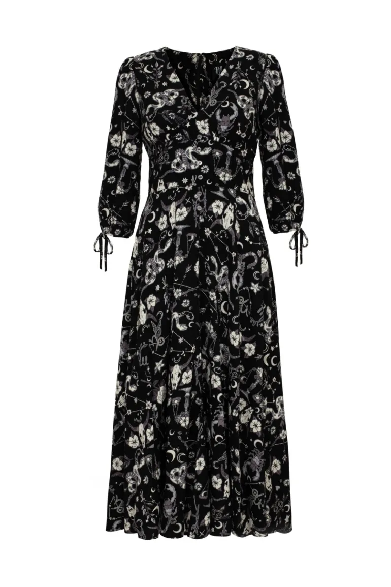 Star Sign Midi Dress