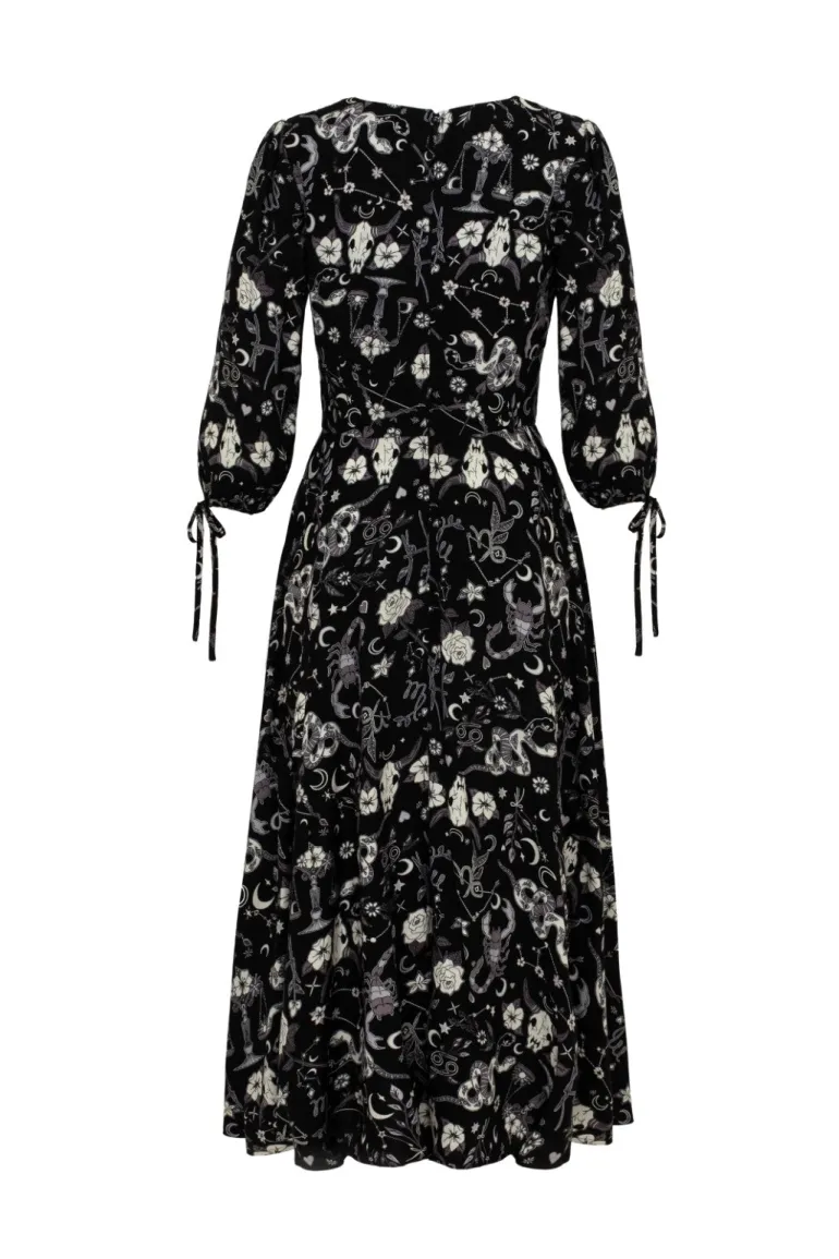 Star Sign Midi Dress