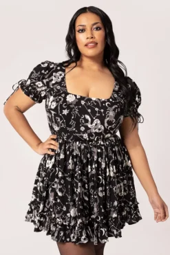 Star Sign Mini Dress