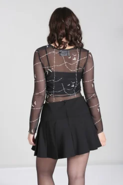 Stitches Mesh Top