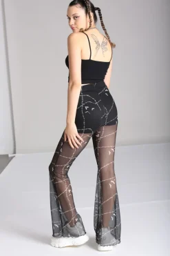 Stitches Mesh Trousers