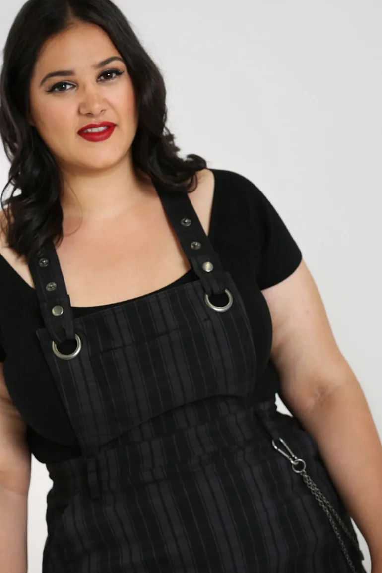 Storm Pinafore Dress