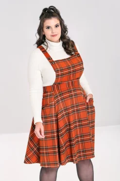 Tawny Pinafore Dress