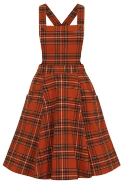 Tawny Pinafore Dress