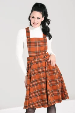 Tawny Pinafore Dress