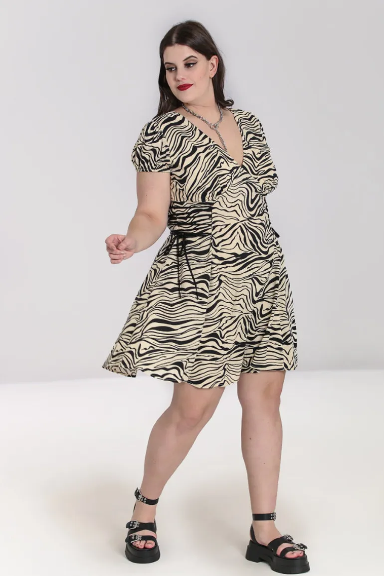 Zebra Mini Dress