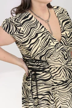 Zebra Mini Dress