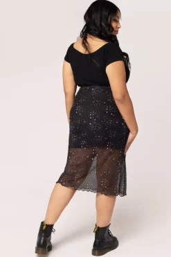 Zodiac Mesh Skirt
