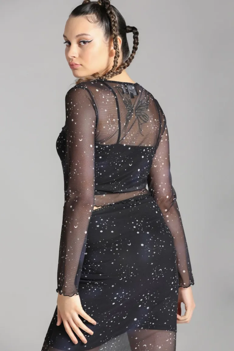 Zodiac Mesh Top